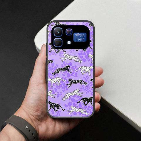 Infinix Note 60 Cover - Hustle Series - HQ Ultra Shine Premium Infinity Glass Soft Silicon Borders Case