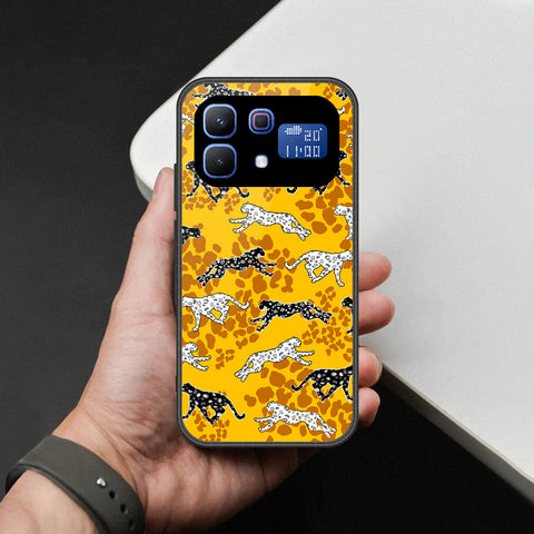 Infinix Note 60 Cover - Hustle Series - HQ Ultra Shine Premium Infinity Glass Soft Silicon Borders Case