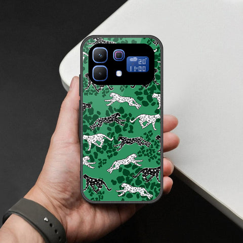Infinix Note 60 Cover - Hustle Series - HQ Ultra Shine Premium Infinity Glass Soft Silicon Borders Case