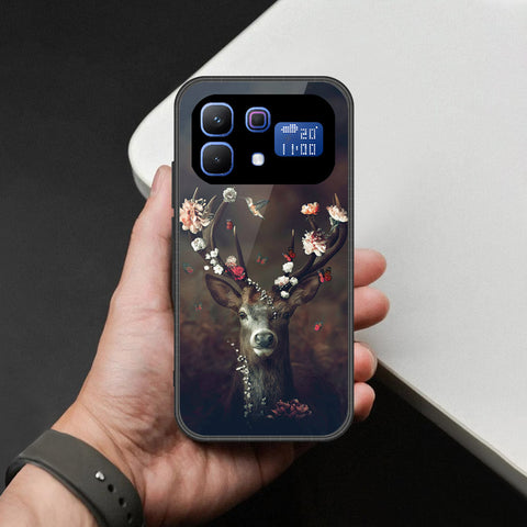 Infinix Note 60 Pro Cover - Brave Series - HQ Ultra Shine Premium Infinity Glass Soft Silicon Borders Case