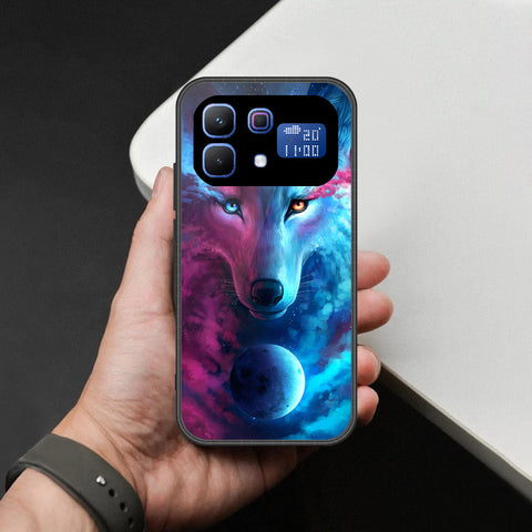 Infinix Note 60 Pro Cover - Brave Series - HQ Ultra Shine Premium Infinity Glass Soft Silicon Borders Case