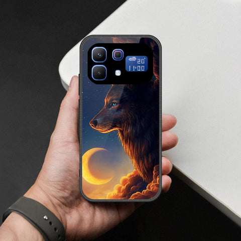 Infinix Note 60 Pro Cover - Brave Series - HQ Ultra Shine Premium Infinity Glass Soft Silicon Borders Case
