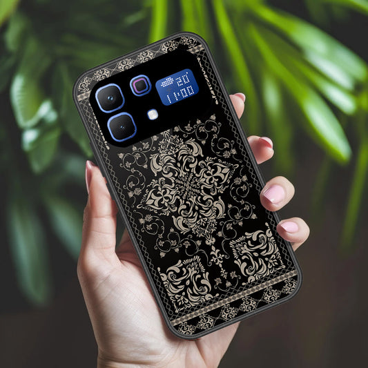 Infinix Note 60 Pro Cover - ONation Persian Rugs Series 2 - HQ Ultra Shine Premium Infinity Glass Soft Silicon Borders Case