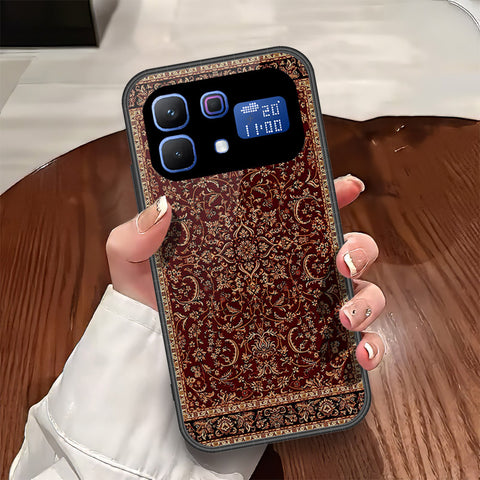 Infinix Note 60 Cover - ONation Persian Rugs Series - HQ Ultra Shine Premium Infinity Glass Soft Silicon Borders Case