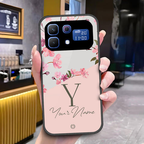 Infinix Note 60 Pro Cover - ONation Your Name Series - HQ Ultra Shine Premium Infinity Glass Soft Silicon Borders Case