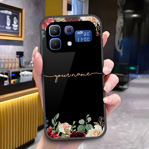 Infinix Note 60 Pro Cover - ONation Your Name Series - HQ Ultra Shine Premium Infinity Glass Soft Silicon Borders Case