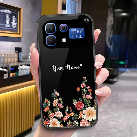 Infinix Note 60 Pro Cover - ONation Your Name Series - HQ Ultra Shine Premium Infinity Glass Soft Silicon Borders Case