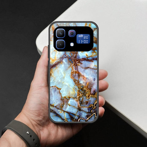 Infinix Note 60 Cover - Colorful Marble Series - HQ Ultra Shine Premium Infinity Glass Soft Silicon Borders Case