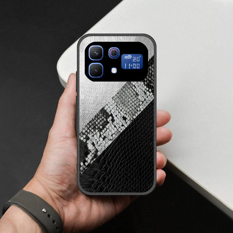 Infinix Note 60 Cover - Printed Skins Series - HQ Ultra Shine Premium Infinity Glass Soft Silicon Borders Case