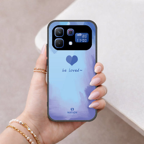 Infinix Note 60 Cover - Onation Heart Series - HQ Ultra Shine Premium Infinity Glass Soft Silicon Borders Case