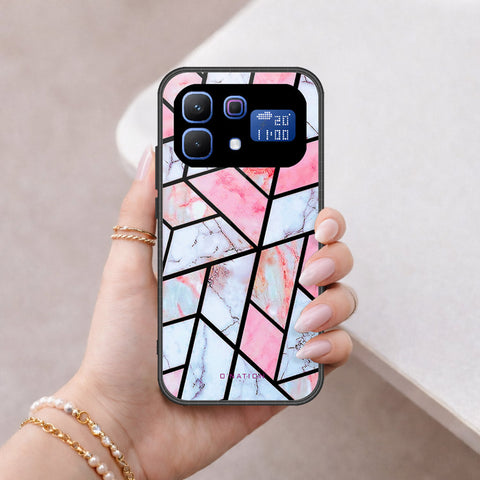 Infinix Note 60 Cover - O'Nation Shades of Marble Series - HQ Ultra Shine Premium Infinity Glass Soft Silicon Borders Case