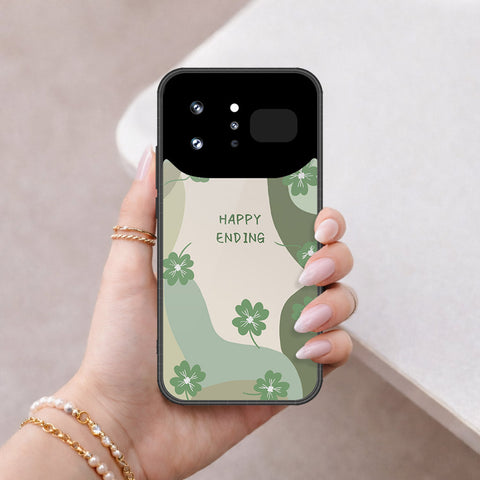 Infinix Note 60 Ultra Cover - Happy Series - HQ Ultra Shine Premium Infinity Glass Soft Silicon Borders Case