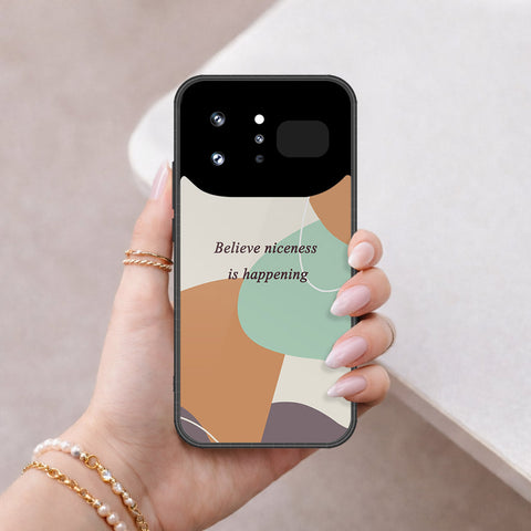 Infinix Note 60 Ultra Cover - Happy Series - HQ Ultra Shine Premium Infinity Glass Soft Silicon Borders Case