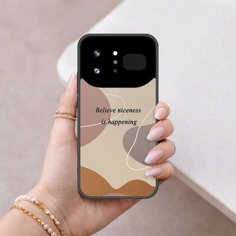 Infinix Note 60 Ultra Cover - Happy Series - HQ Ultra Shine Premium Infinity Glass Soft Silicon Borders Case
