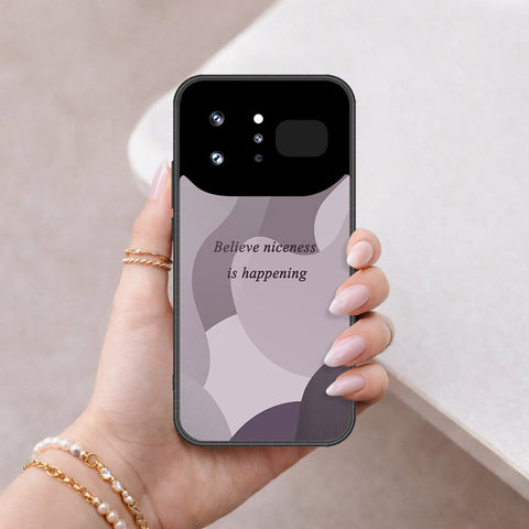Infinix Note 60 Ultra Cover - Happy Series - HQ Ultra Shine Premium Infinity Glass Soft Silicon Borders Case