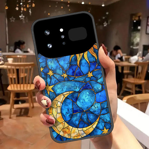 Infinix Note 60 Ultra Cover - Celestial Starry Universe Series - HQ Ultra Shine Premium Infinity Glass Soft Silicon Borders Case