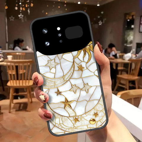 Infinix Note 60 Ultra Cover - Celestial Starry Universe Series - HQ Ultra Shine Premium Infinity Glass Soft Silicon Borders Case