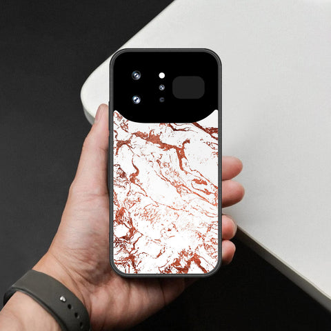 Infinix Note 60 Ultra Cover - White Marble Series 2 - HQ Ultra Shine Premium Infinity Glass Soft Silicon Borders Case