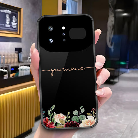 Infinix Note 60 Ultra Cover - ONation Your Name Series - HQ Ultra Shine Premium Infinity Glass Soft Silicon Borders Case