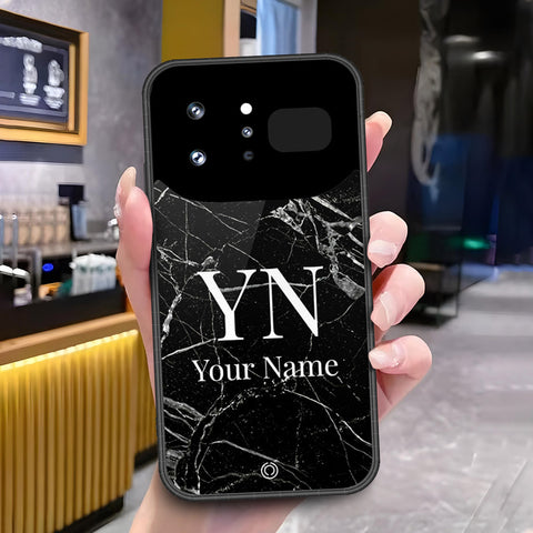 Infinix Note 60 Ultra Cover - ONation Your Name Series - HQ Ultra Shine Premium Infinity Glass Soft Silicon Borders Case