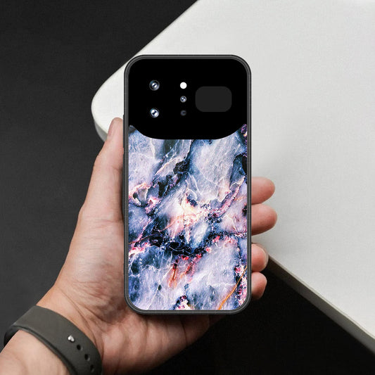 Infinix Note 60 Ultra Cover - Colorful Marble Series - HQ Ultra Shine Premium Infinity Glass Soft Silicon Borders Case