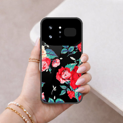 Infinix Note 60 Ultra Cover - Floral Series - HQ Ultra Shine Premium Infinity Glass Soft Silicon Borders Case