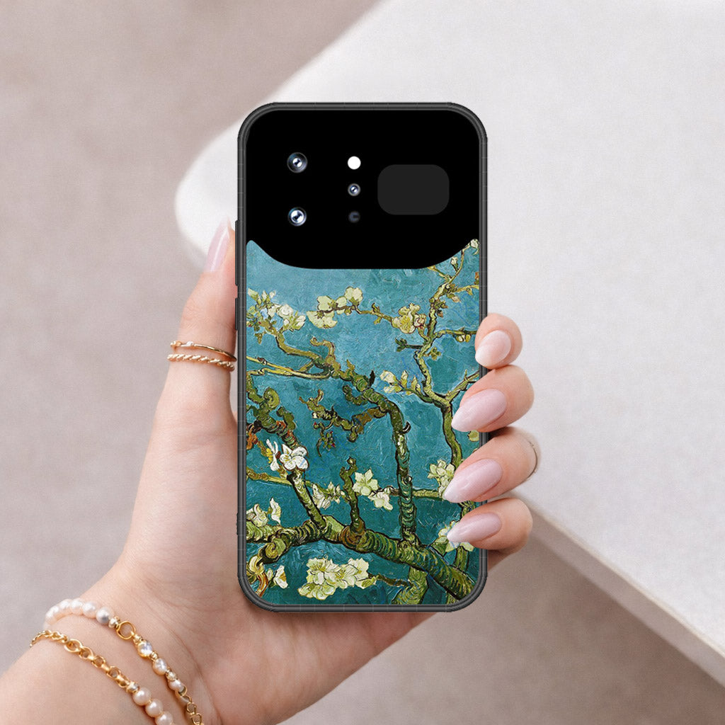 Infinix Note 60 Ultra Cover - Floral Series 2 - HQ Ultra Shine Premium Infinity Glass Soft Silicon Borders Case