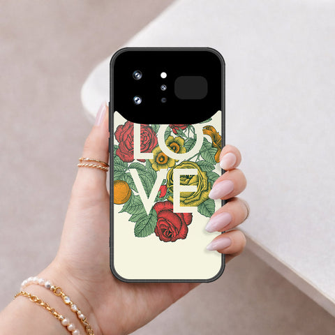 Infinix Note 60 Ultra Cover - Floral Series 2 - HQ Ultra Shine Premium Infinity Glass Soft Silicon Borders Case