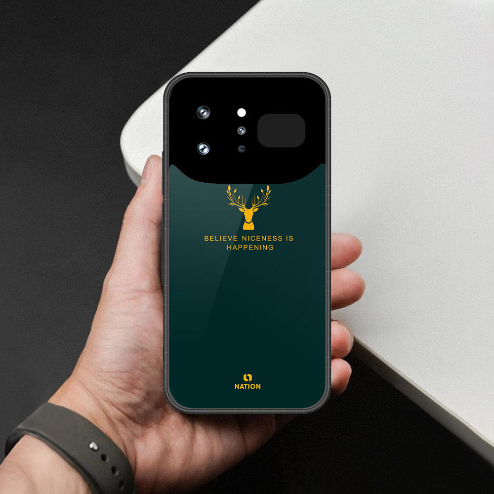 Infinix Note 60 Ultra Cover - Nice Series - HQ Ultra Shine Premium Infinity Glass Soft Silicon Borders Case