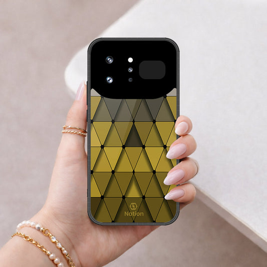 Infinix Note 60 Ultra Cover - Onation Pyramid Series - HQ Ultra Shine Premium Infinity Glass Soft Silicon Borders Case