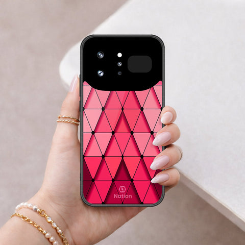 Infinix Note 60 Ultra Cover - Onation Pyramid Series - HQ Ultra Shine Premium Infinity Glass Soft Silicon Borders Case