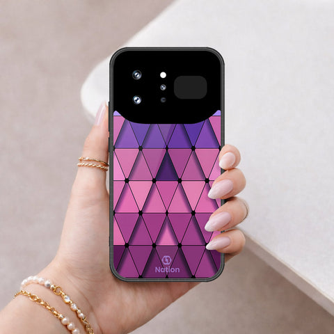 Infinix Note 60 Ultra Cover - Onation Pyramid Series - HQ Ultra Shine Premium Infinity Glass Soft Silicon Borders Case