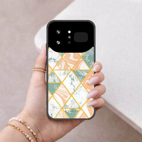 Infinix Note 60 Ultra Cover - O'Nation Shades of Marble Series - HQ Ultra Shine Premium Infinity Glass Soft Silicon Borders Case