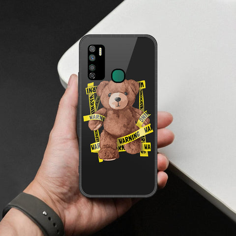 Infinix Note 7 Lite Cover - Stellar Series - HQ Ultra Shine Premium Infinity Glass Soft Silicon Borders Case