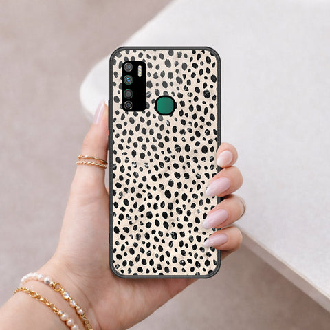 Infinix Note 7 Lite Cover - Vanilla Dream Series - HQ Ultra Shine Premium Infinity Glass Soft Silicon Borders Case
