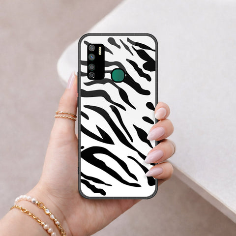 Infinix Note 7 Lite Cover - Vanilla Dream Series - HQ Ultra Shine Premium Infinity Glass Soft Silicon Borders Case