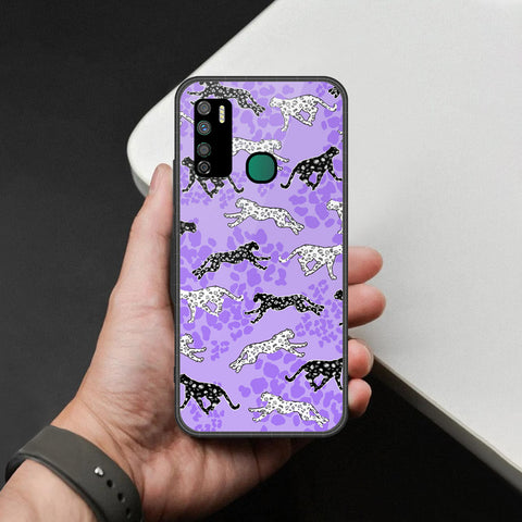 Infinix Note 7 Lite Cover - Hustle Series - HQ Ultra Shine Premium Infinity Glass Soft Silicon Borders Case