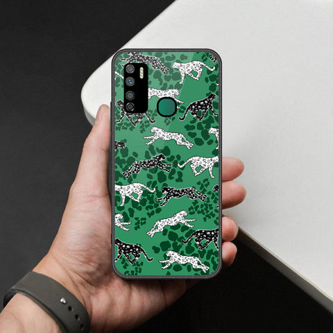 Infinix Note 7 Lite Cover - Hustle Series - HQ Ultra Shine Premium Infinity Glass Soft Silicon Borders Case