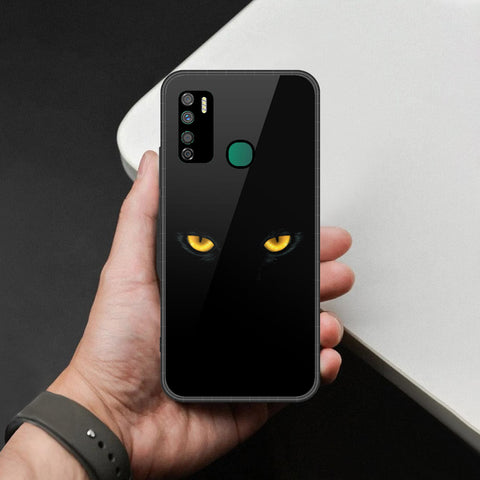 Infinix Note 7 Lite Cover - Brave Series - HQ Ultra Shine Premium Infinity Glass Soft Silicon Borders Case