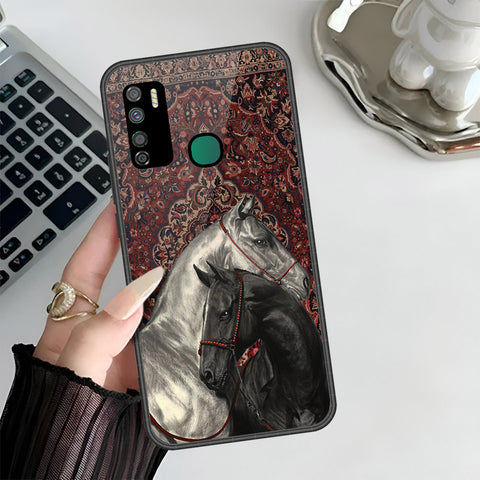 Infinix Note 7 Lite Cover - ONation Persian Rugs Series 3 - HQ Ultra Shine Premium Infinity Glass Soft Silicon Borders Case