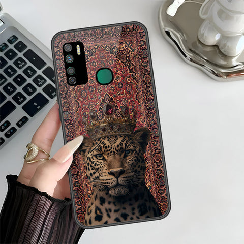 Infinix Note 7 Lite Cover - ONation Persian Rugs Series 3 - HQ Ultra Shine Premium Infinity Glass Soft Silicon Borders Case
