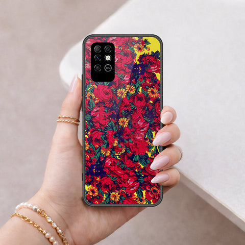 Infinix Note 8 Cover - Floral Series - HQ Premium Shine Durable Shatterproof Case