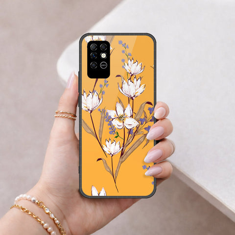 Infinix Note 8 Cover - Floral Series - HQ Premium Shine Durable Shatterproof Case
