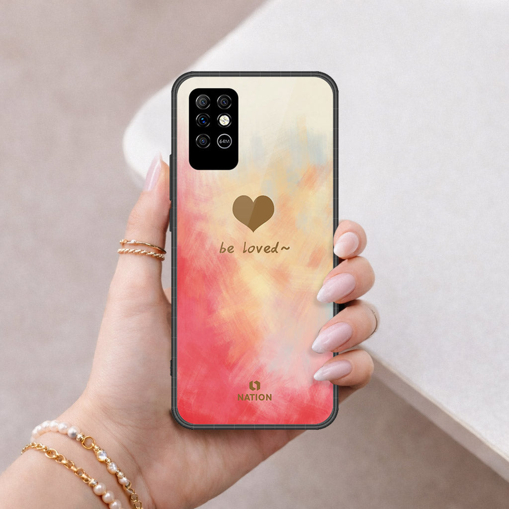 Infinix Note 8 Cover - Onation Heart Series - HQ Premium Shine Durable Shatterproof Case