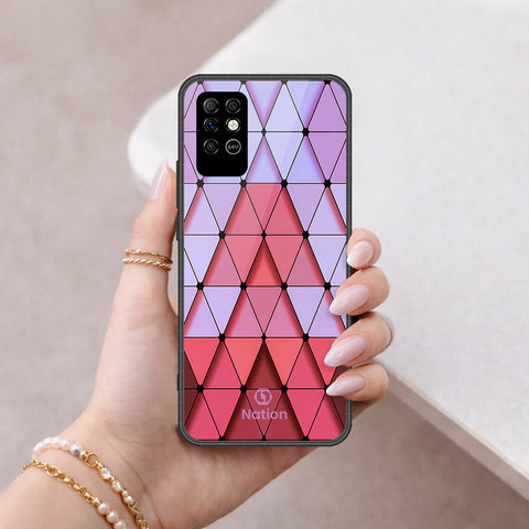 Infinix Note 8 Cover - Onation Pyramid Series - HQ Premium Shine Durable Shatterproof Case