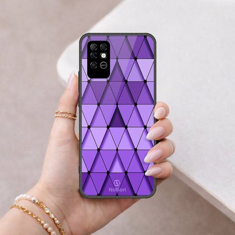 Infinix Note 8 Cover - Onation Pyramid Series - HQ Premium Shine Durable Shatterproof Case
