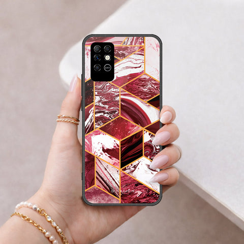 Infinix Note 8 Cover - O'Nation Shades of Marble Series - HQ Premium Shine Durable Shatterproof Case