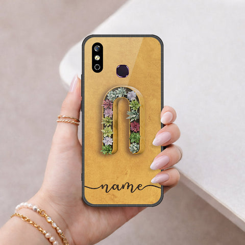 Infinix Smart 4 Cover - Personalized Alphabet Series - HQ Premium Shine Durable Shatterproof Case