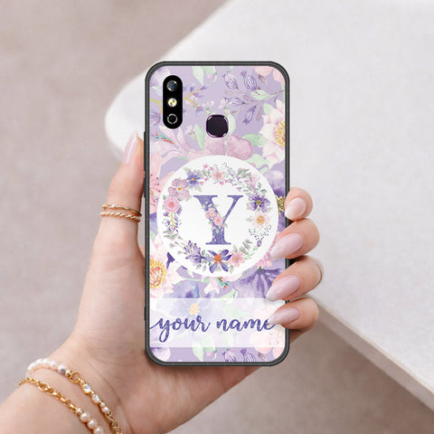 Infinix Smart 4 Cover - Personalized Alphabet Series - HQ Premium Shine Durable Shatterproof Case