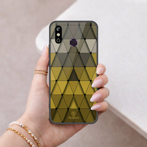Infinix Smart 4 Cover - ONation Pyramid Series - HQ Premium Shine Durable Shatterproof Case